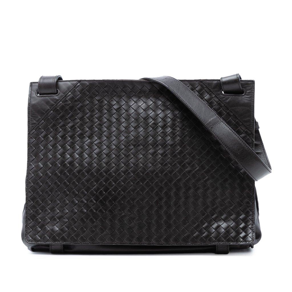 Bottega Veneta Nappa Intrecciato Messenger Bag