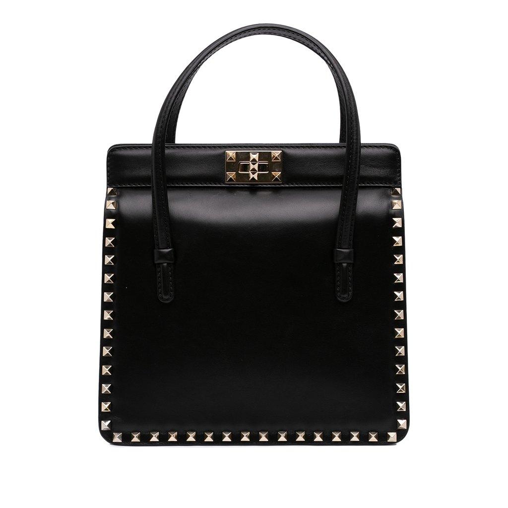 Valentino Leather Rockstud Handbag