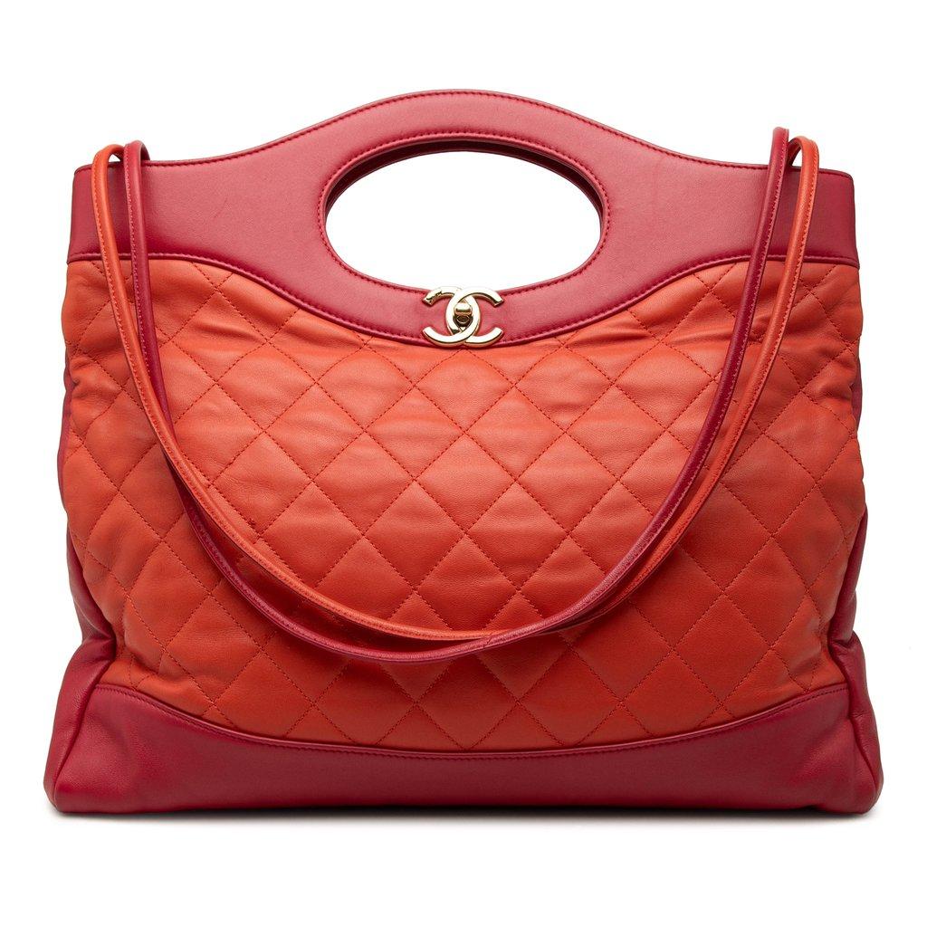 Chanel Large Quilted Lambskin 31 Shopping Bag