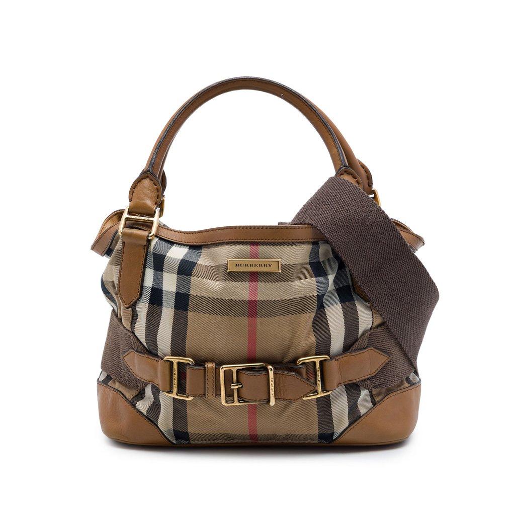 Burberry حقيبة بريكون قماشية لفحص المنزل