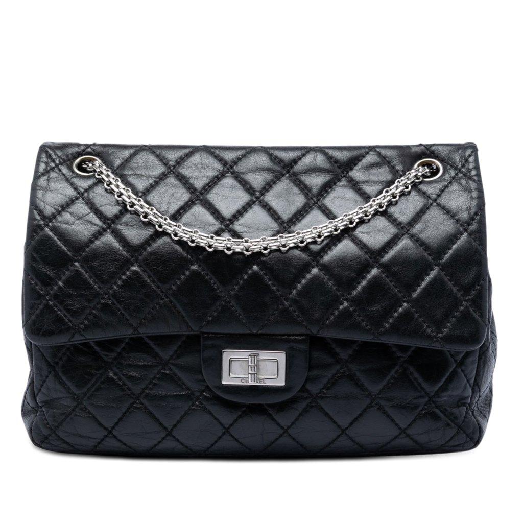 Chanel Quilted Aged Calfskin Reissue 2.55 Double Flap 227