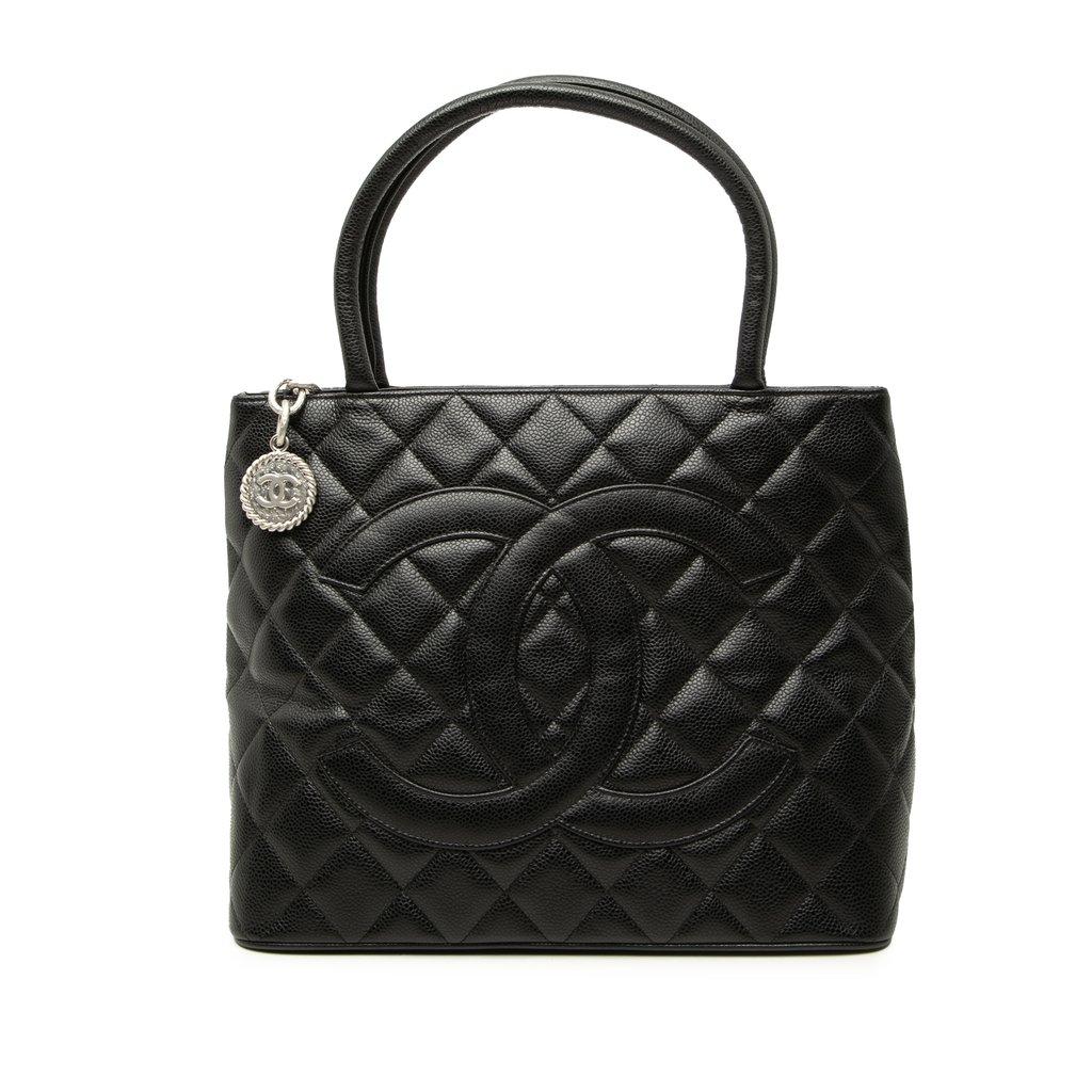 Chanel Caviar Medallion Tote