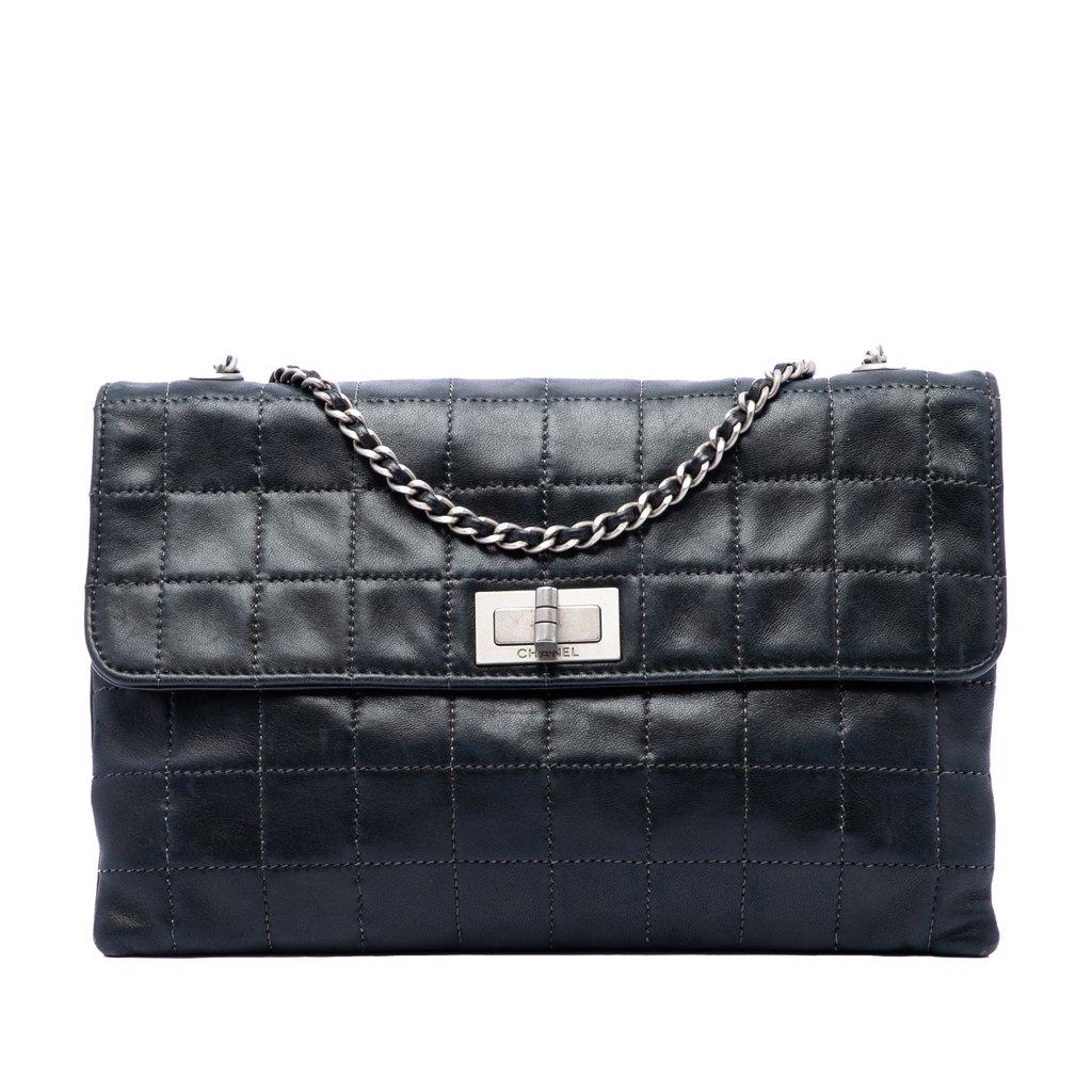 Chanel Chocolate Bar Lambskin Reissue 2.55 Chain Handbag
