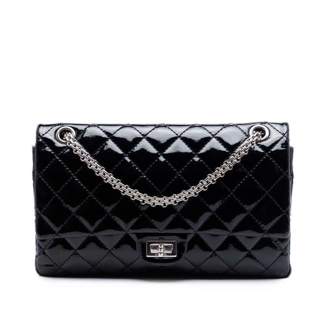 Chanel Quilted Patent Reissue 2.55 Double Flap 226