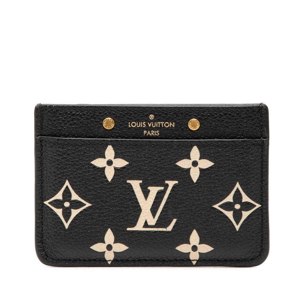 Louis Vuitton Bicolor Monogram Empreinte Card Holder