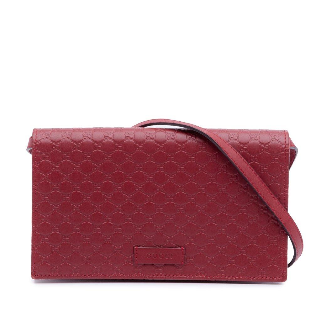 Gucci Microguccissima Wallet on Strap