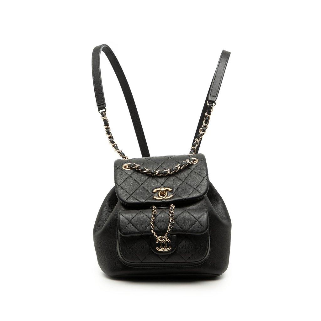 Chanel Small Lambskin Duma Backpack