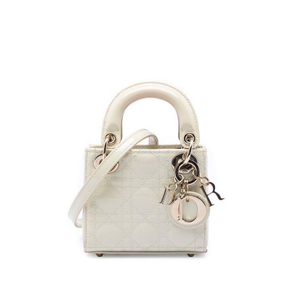 Dior Micro Patent Cannage Lady Dior