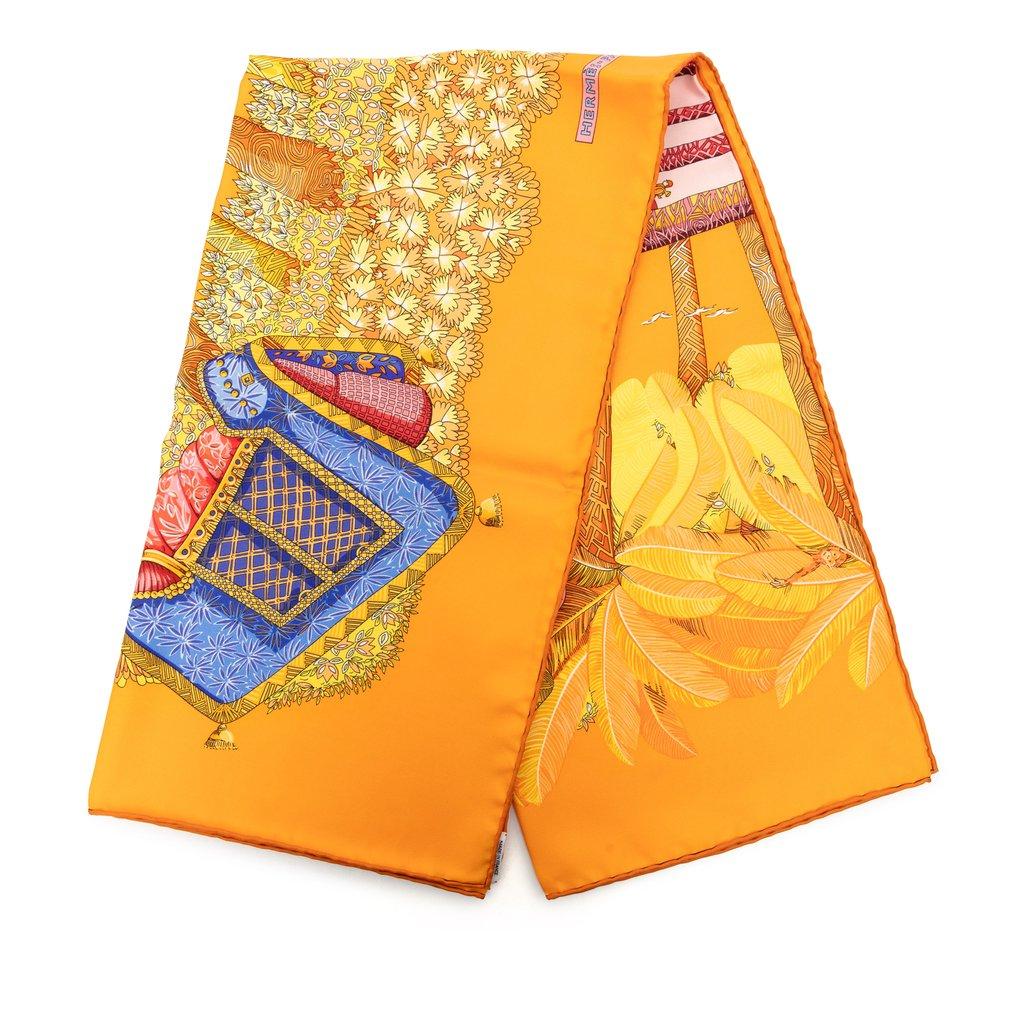 Hermès وشاح حرير أومبريس ولومير 90