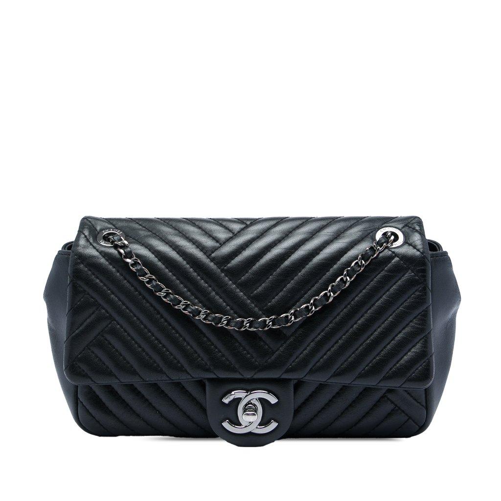 Chanel Small Lambskin CC Crossing Flap