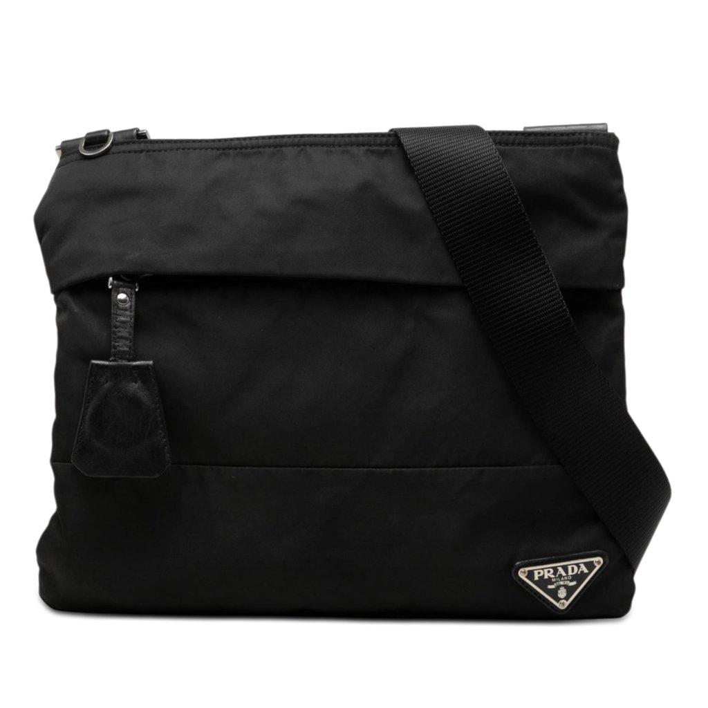 Prada Tessuto Zip Top Crossbody