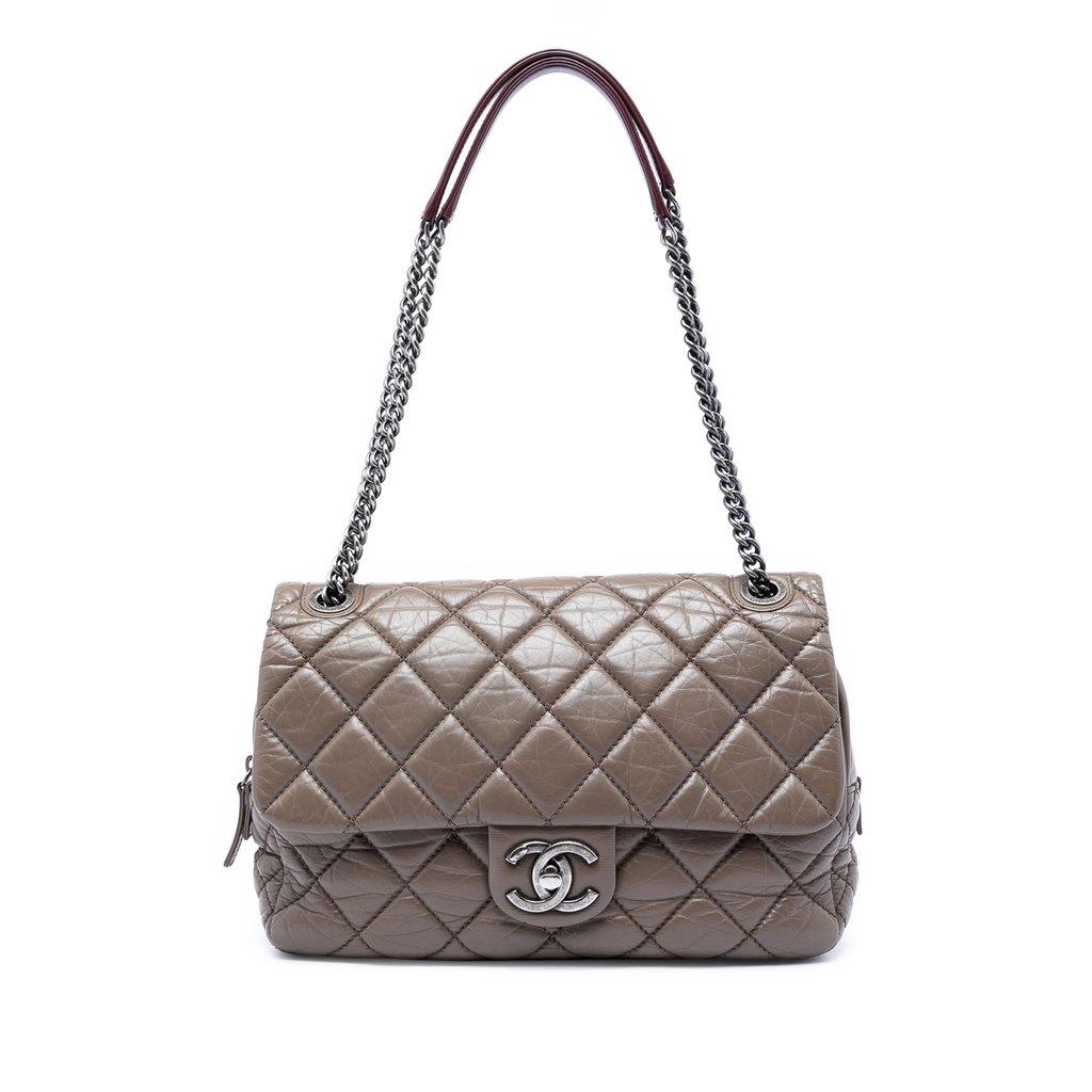 Chanel Jumbo Quilted Aged Calfskin New Portobello Flap
