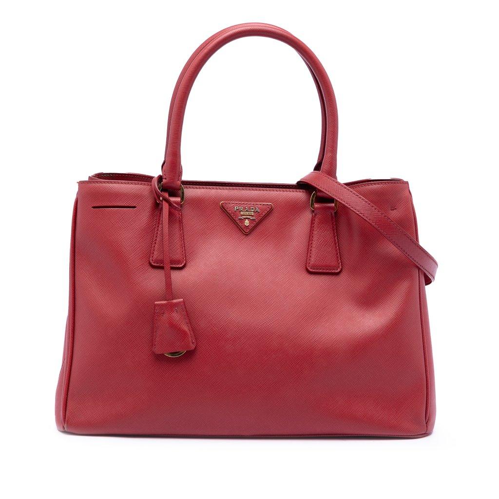 Prada Medium Saffiano Lux Galleria Satchel