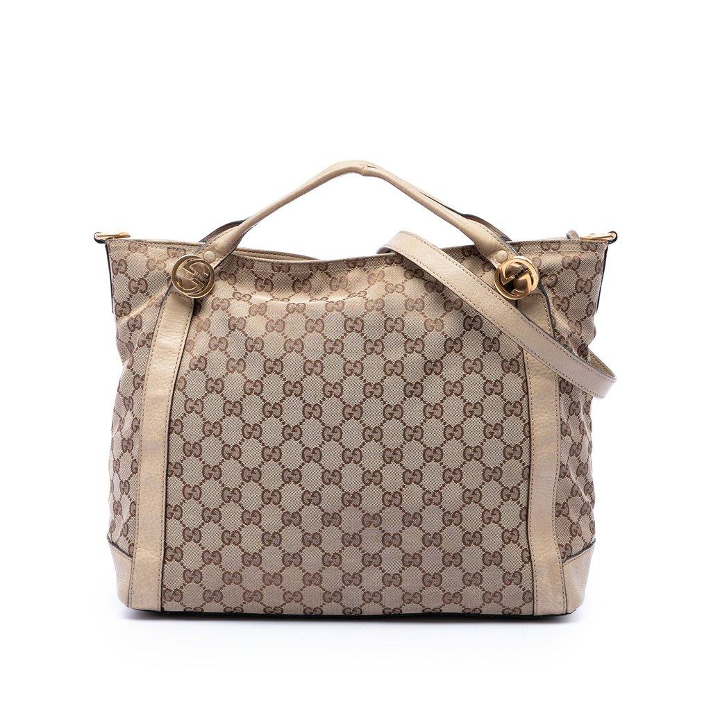 Gucci حقيبة جي جي كانفاس ميس جي جي