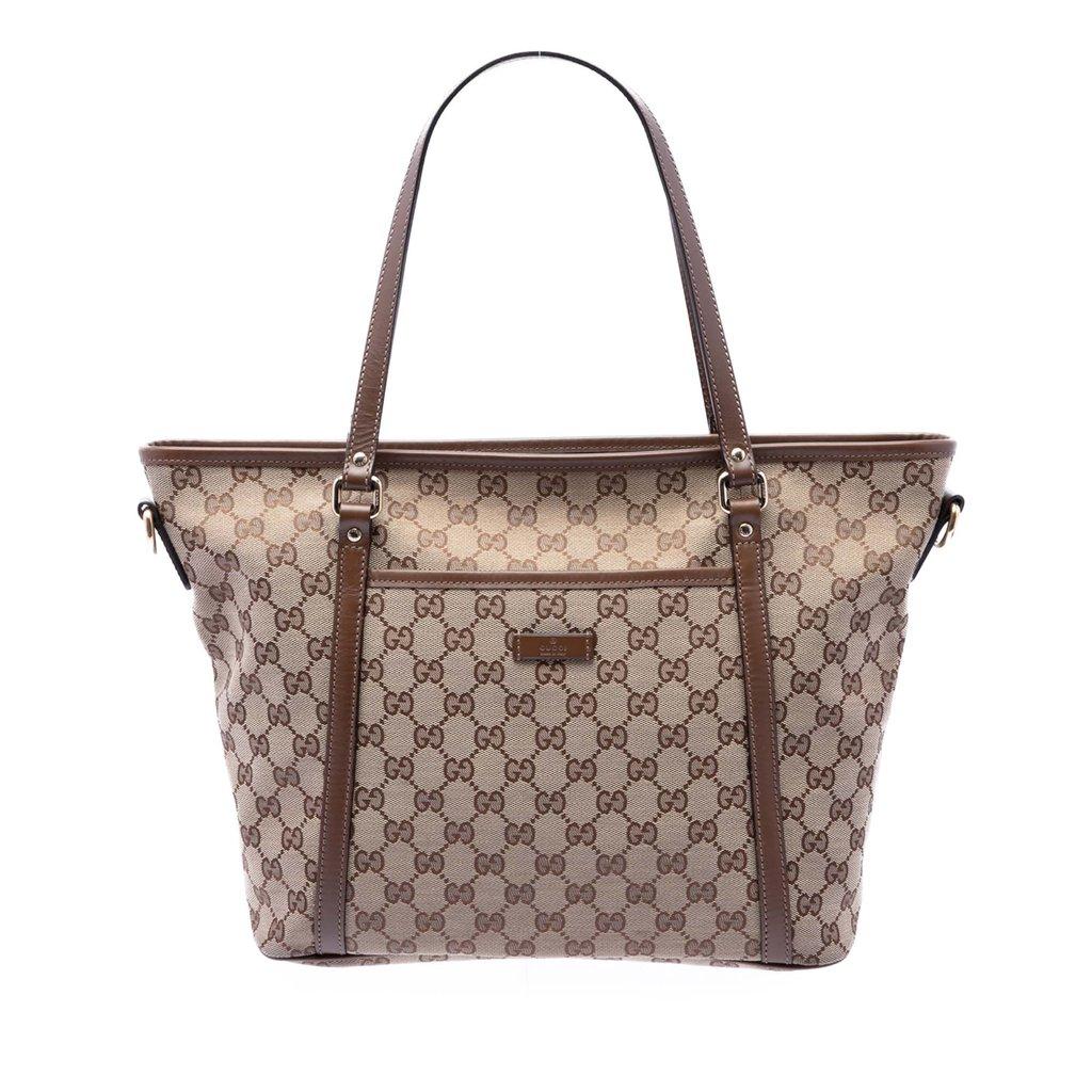 Gucci GG Canvas Convertible Joy Tote