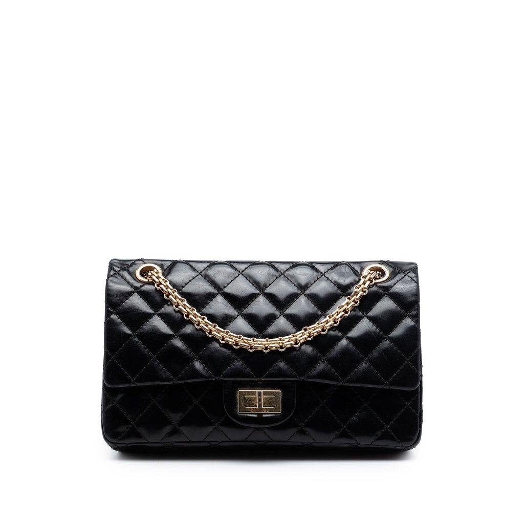 Chanel Quilted Glazed Calfskin Reissue 2.55 Accordion Flap 225