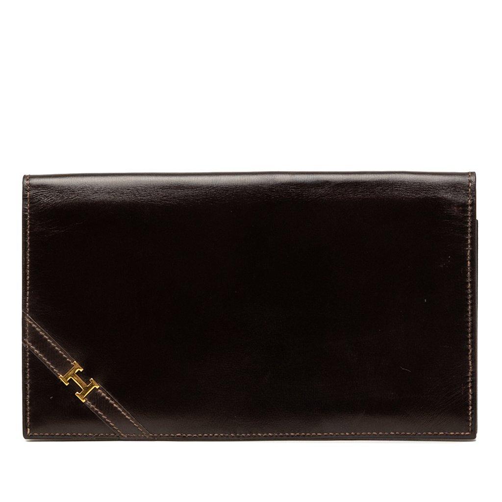 Hermès Box Calf Lydie Bifold Long Wallet