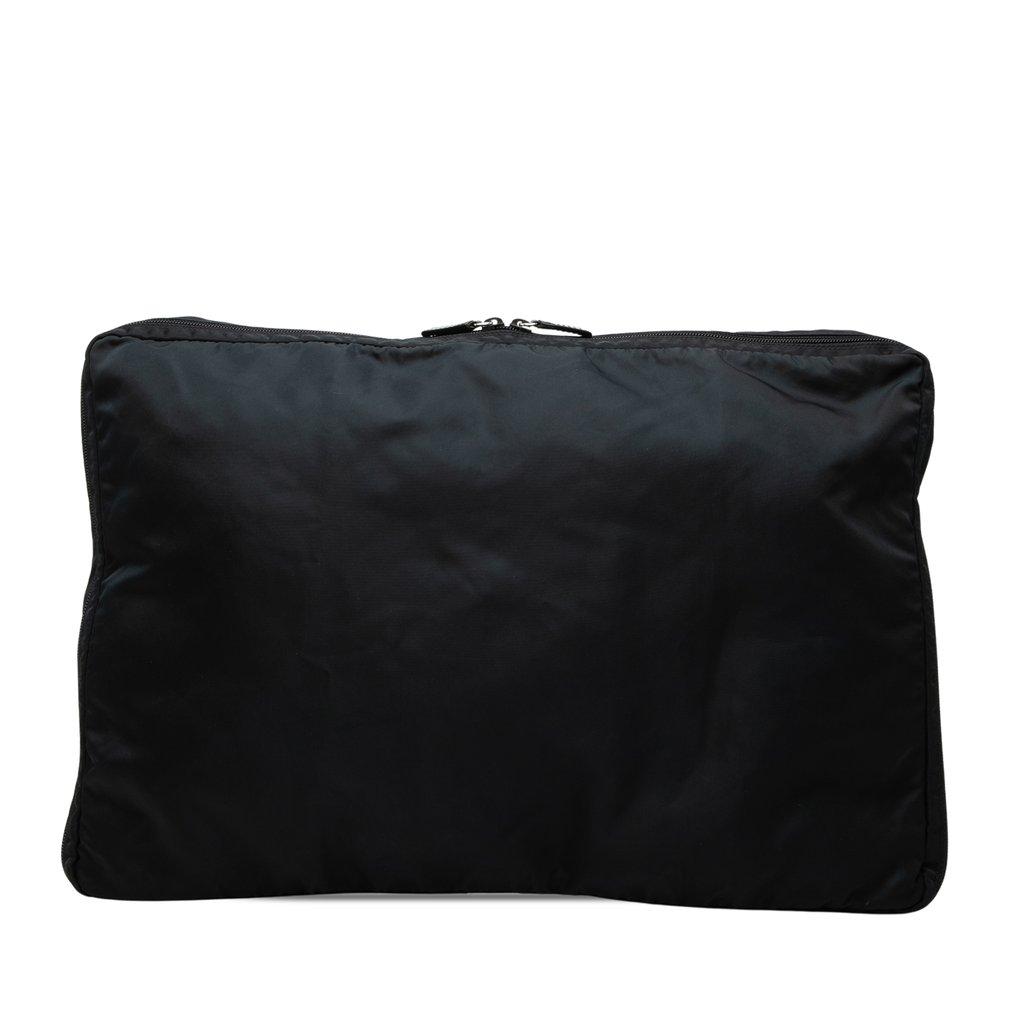 Prada Tessuto Zip Top Portfolio