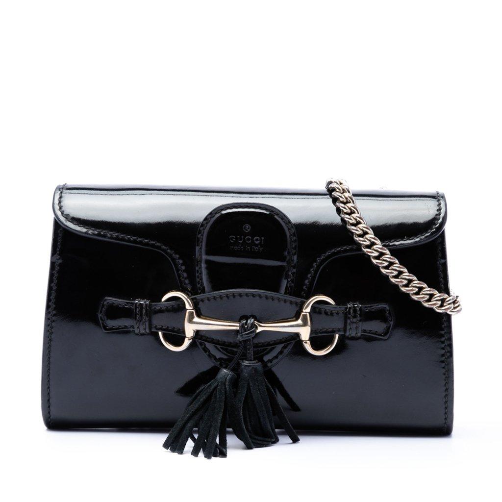 Gucci Mini Patent Emily Crossbody