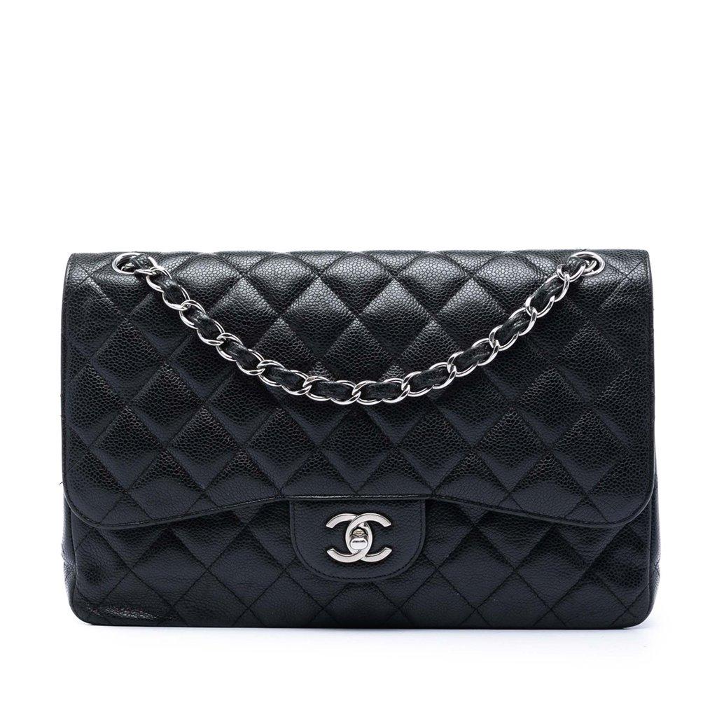 Chanel Jumbo Classic Caviar Double Flap