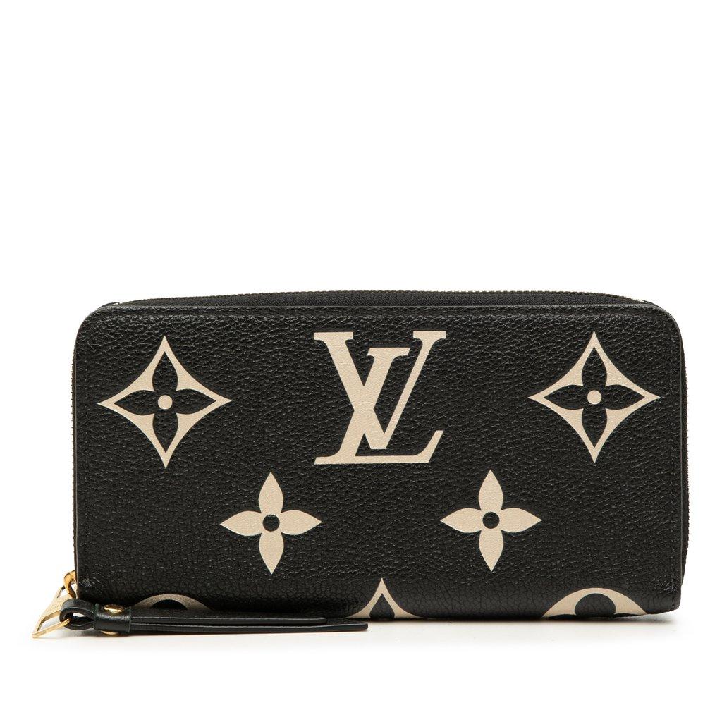 Louis Vuitton محفظة إمبرينت العملاقة ذات اللونين Monogram Empreinte Zippy