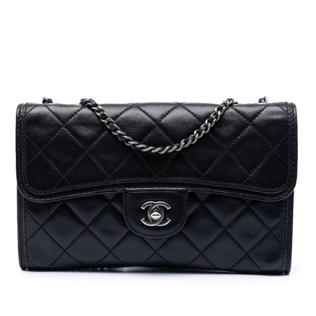 Chanel Small Quilted Lambskin Citizen Zip Flap