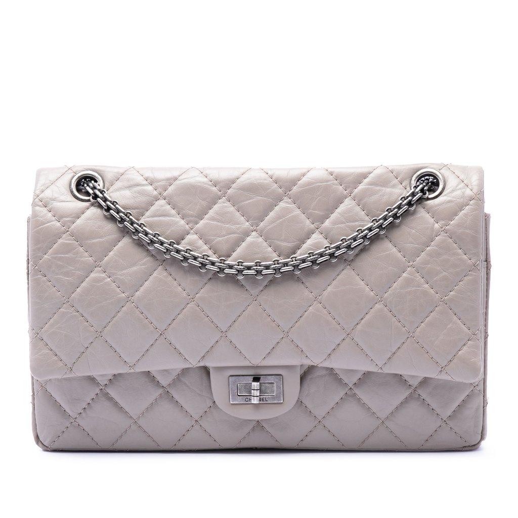 Chanel Quilted Aged Calfskin Reissue 2.55 Double Flap 226