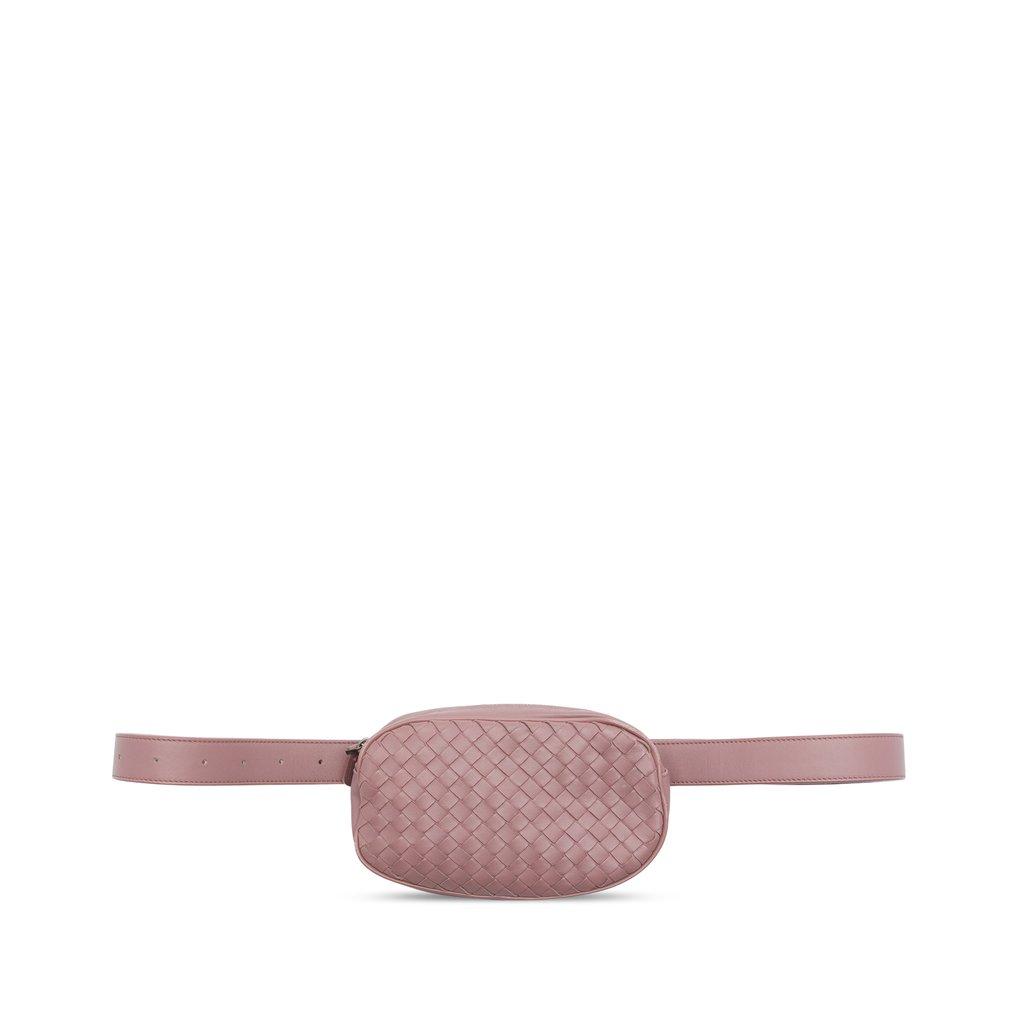 Bottega Veneta حقيبة حزام من جلد نابا إنتريتشياتو
