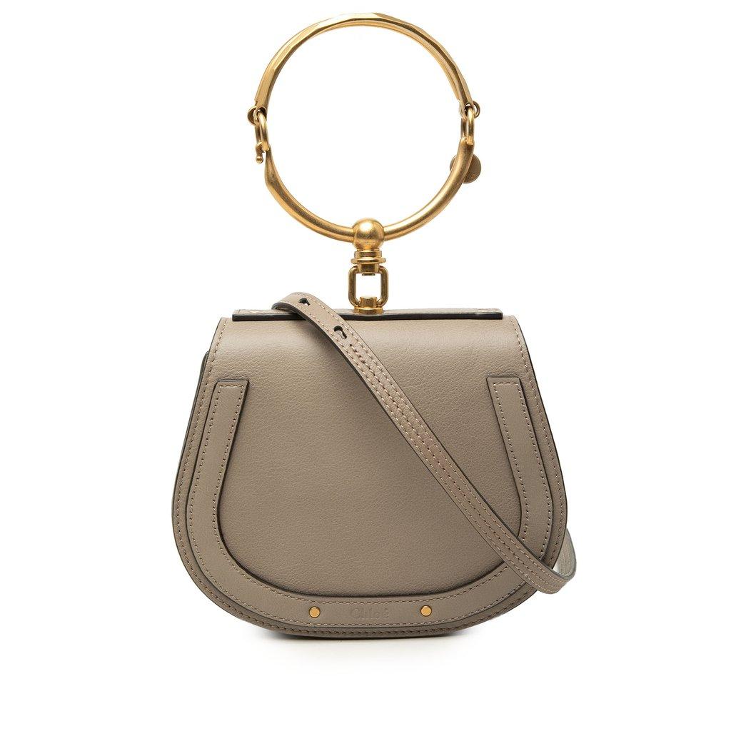 Chloé Small Leather Nile Bracelet Satchel