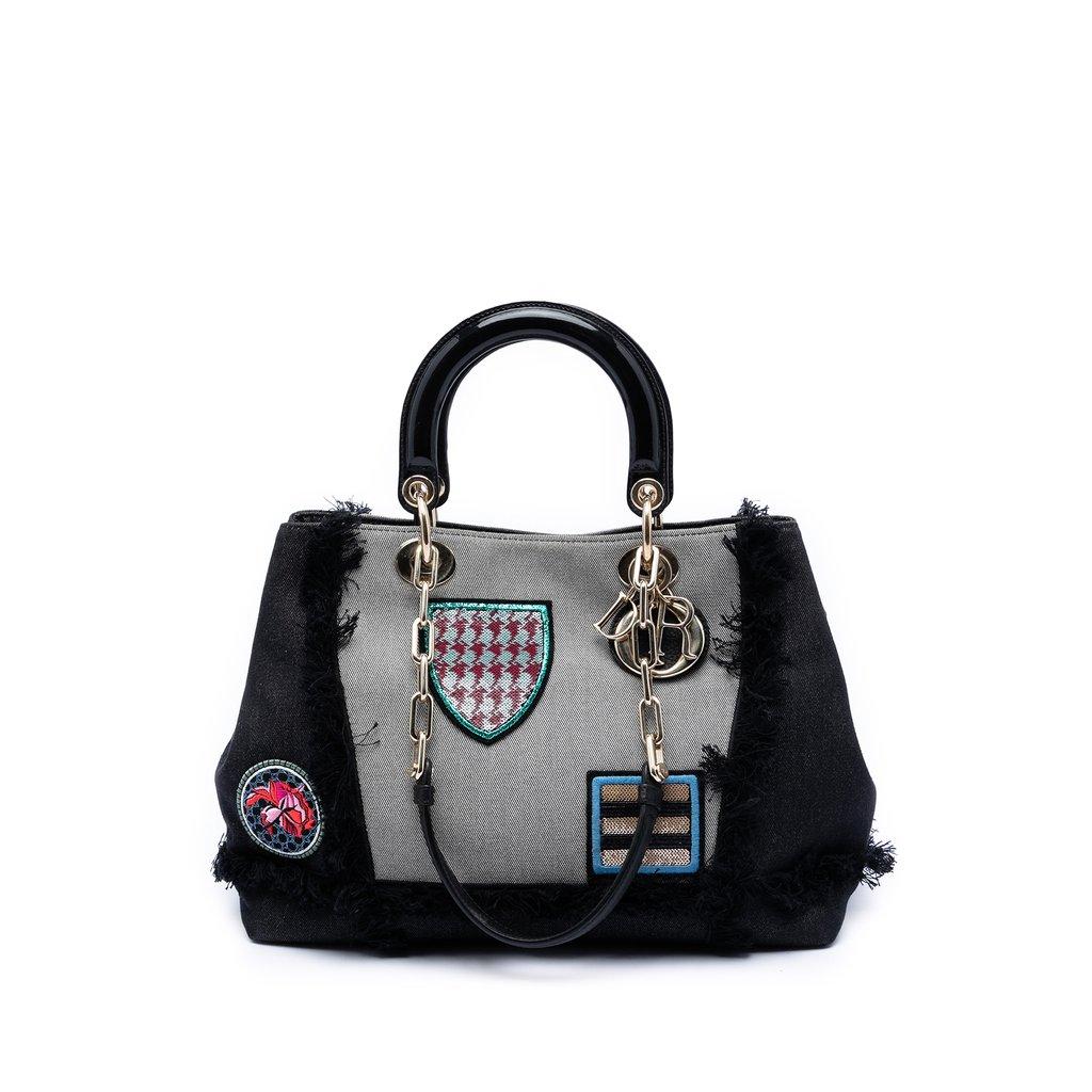 Dior حقيبة دنيم خفيفة الوزن