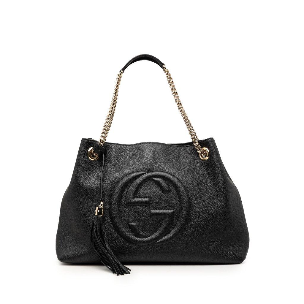 Gucci Medium Calfskin Soho Chain Tote
