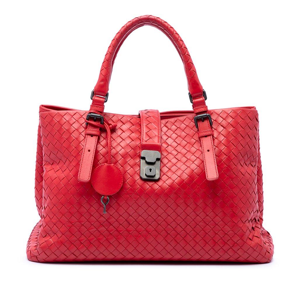 Bottega Veneta Medium Nappa Intrecciato Roma Tote