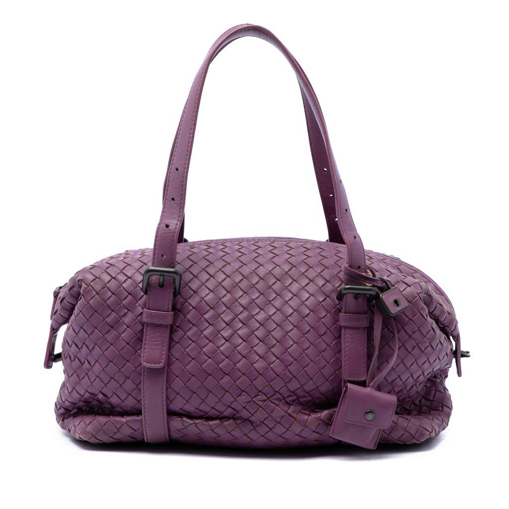 Bottega Veneta Nappa Intrecciato Montaigne Shoulder Bag