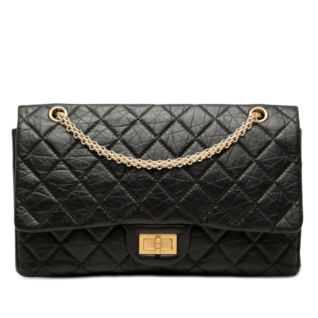 Chanel Quilted Aged Calfskin Reissue 2.55 Double Flap 227