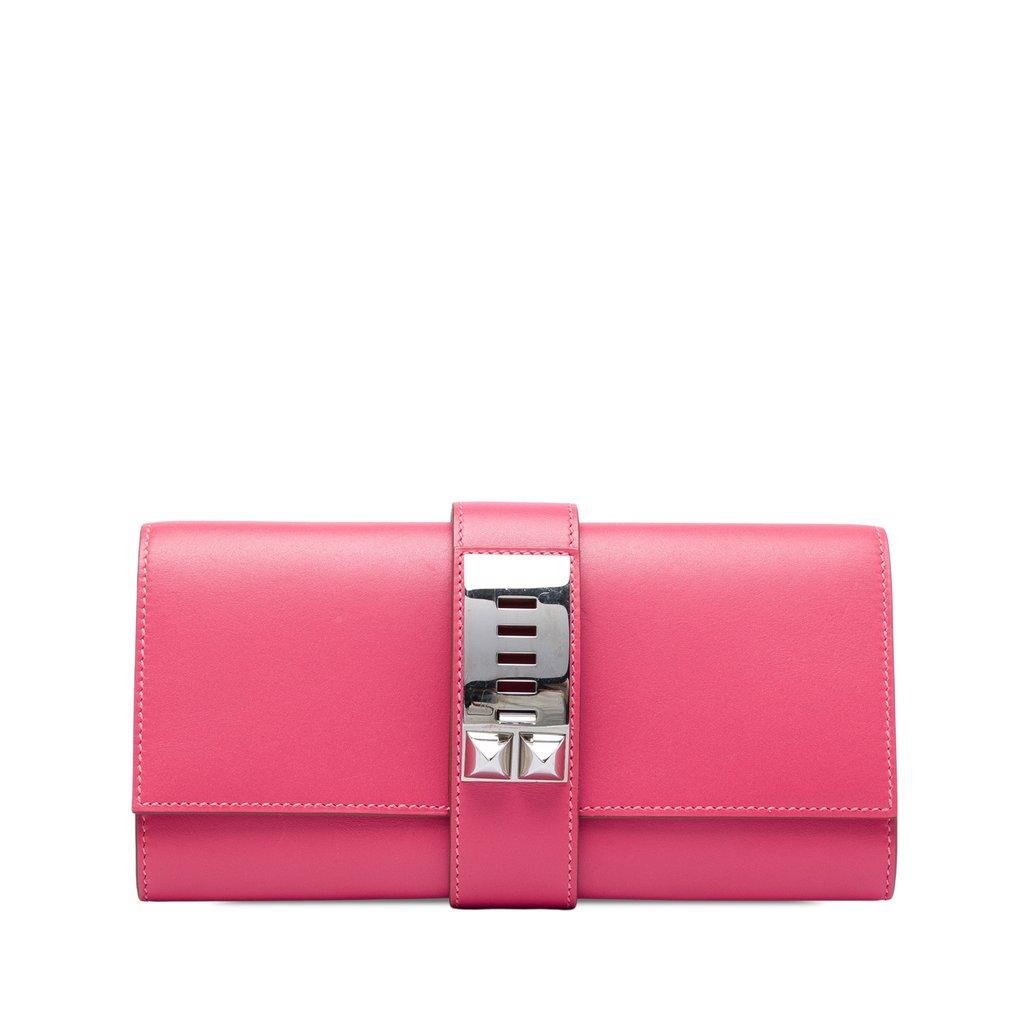 Hermès Tadelakt Medor Clutch 23