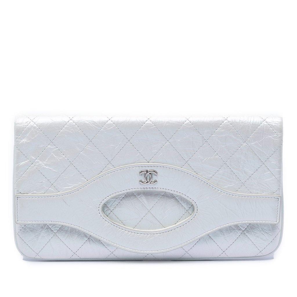 Chanel Iridescent Aged Calfskin 31 Clutch