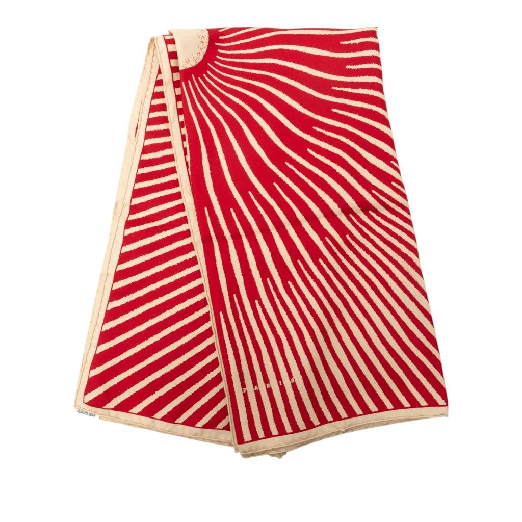 Hermès Soleil Silk Scarf 90