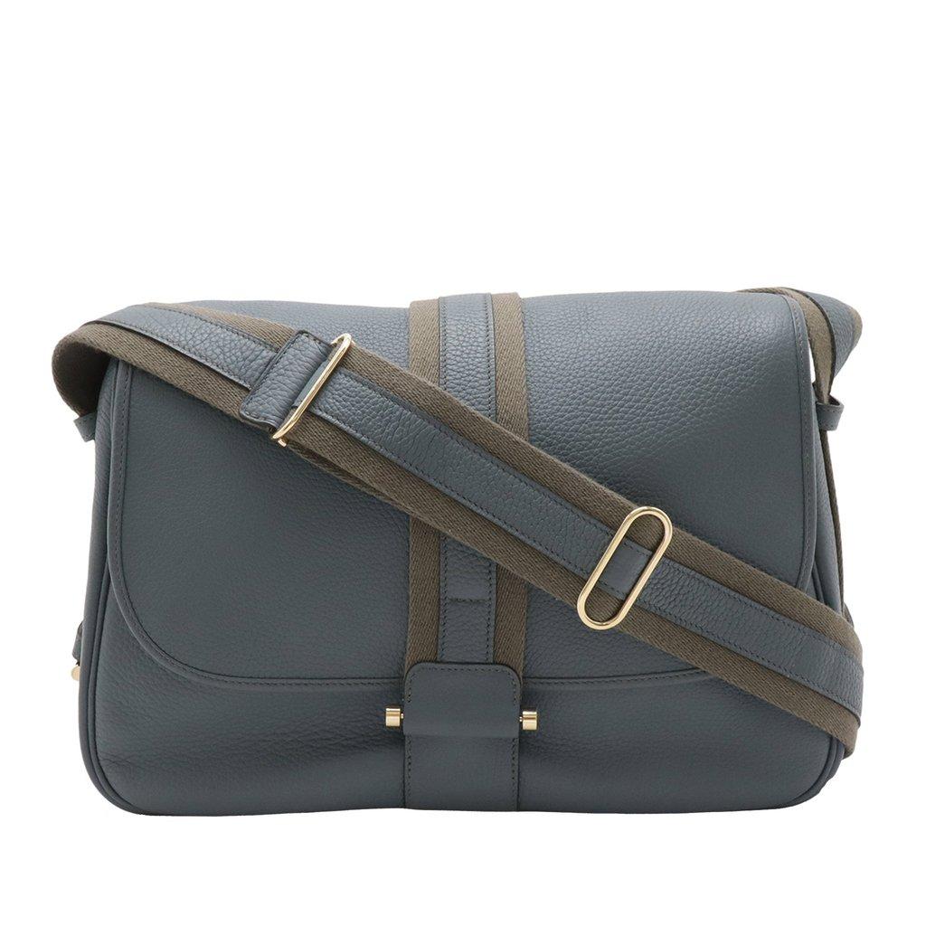 Hermès Clemence Bourlingue Messenger Bag
