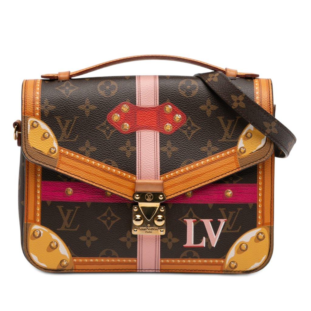 Louis Vuitton حقيبة سفر صيفية منقوش عليها شعار مونوجرام