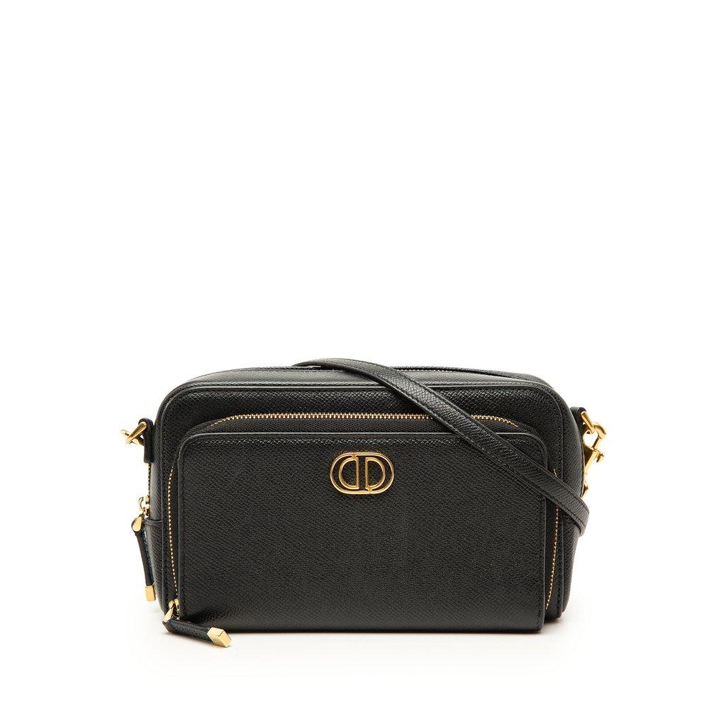 Dior Grained Calfskin Caro Double Pouch