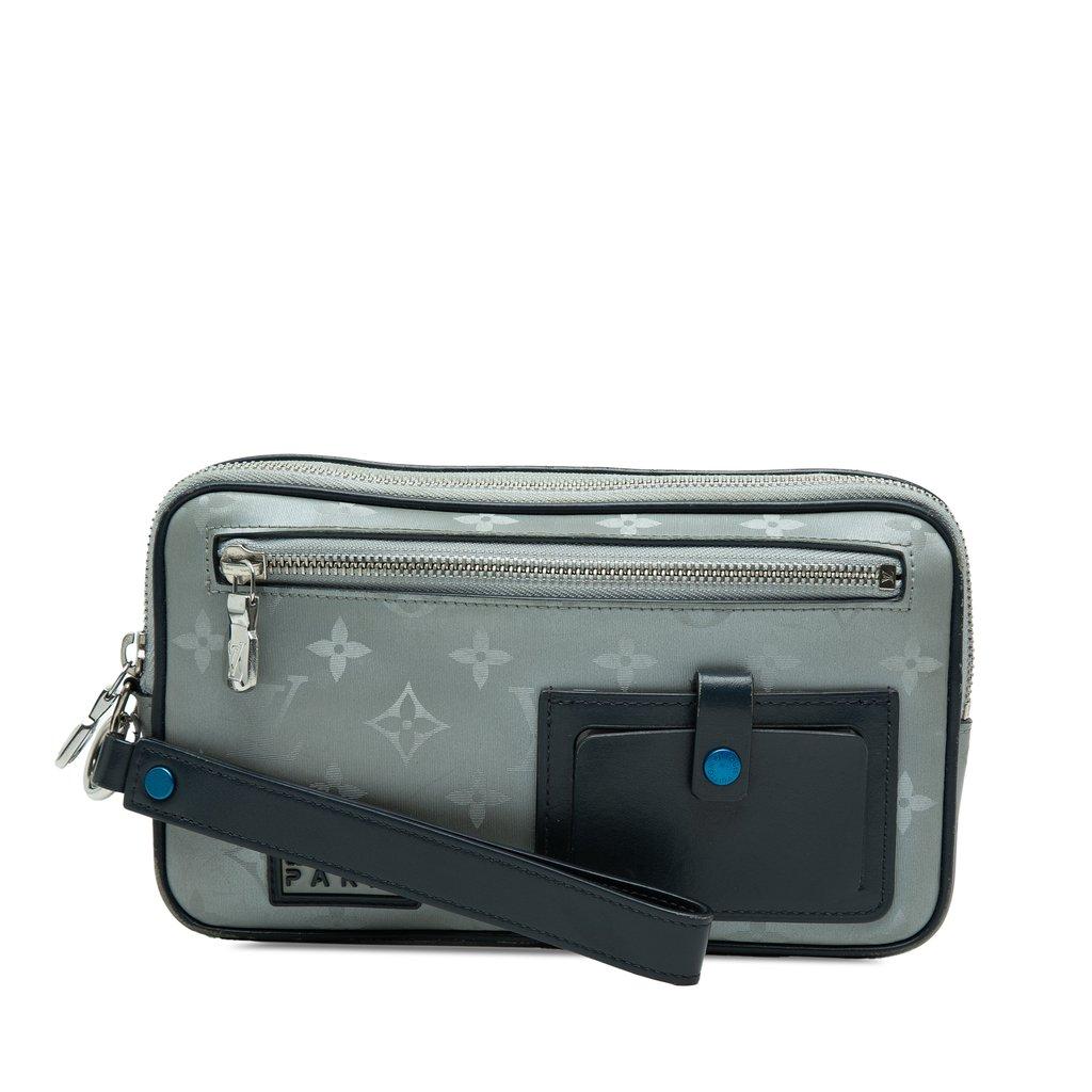 Louis Vuitton Monogram Satellite Alpha Clutch