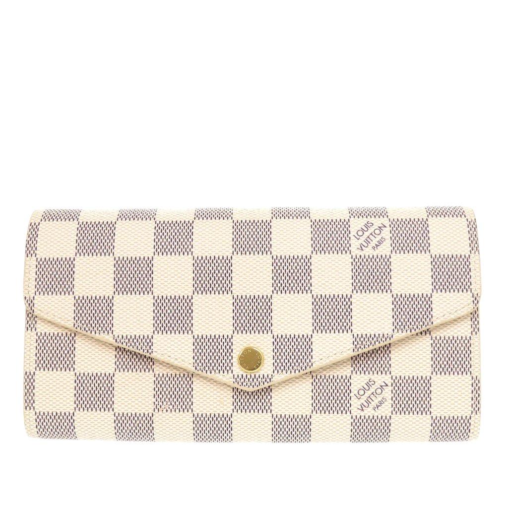 Louis Vuitton Damier Azur Sarah Long Wallet