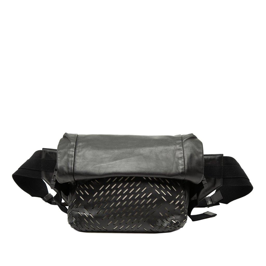 Bottega Veneta Perforated Leather Belt Bag