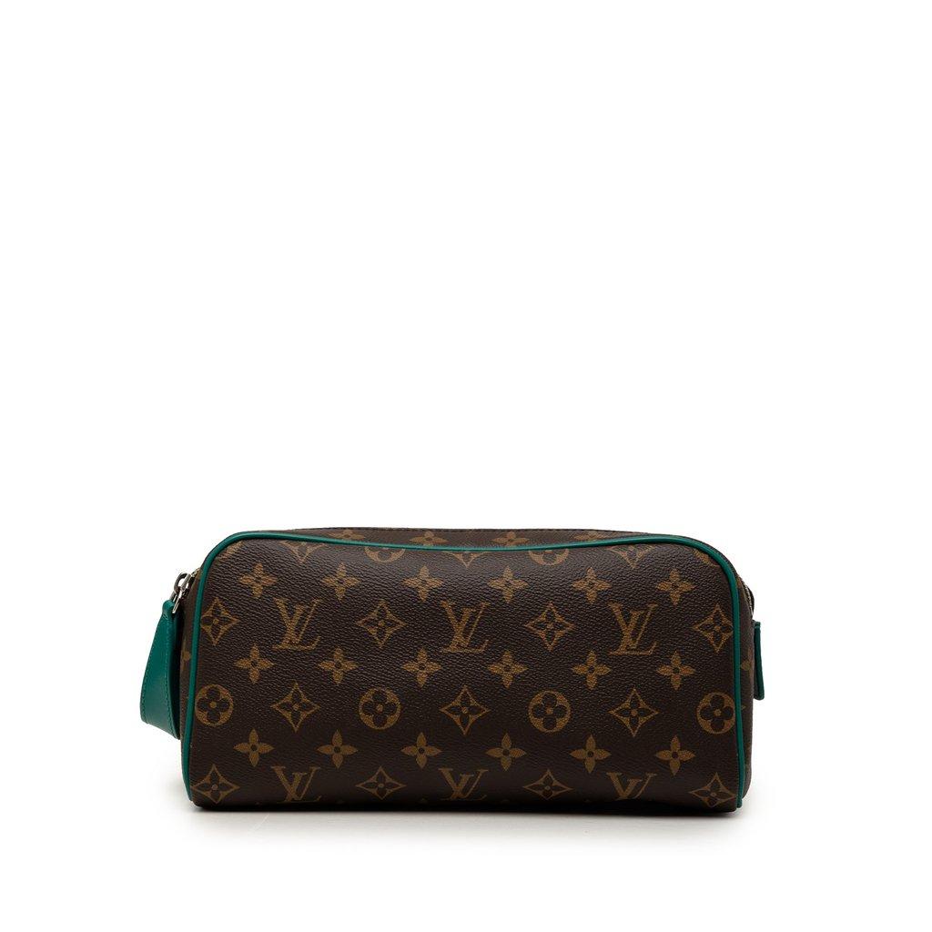 Louis Vuitton Monogram Macassar Dopp Kit