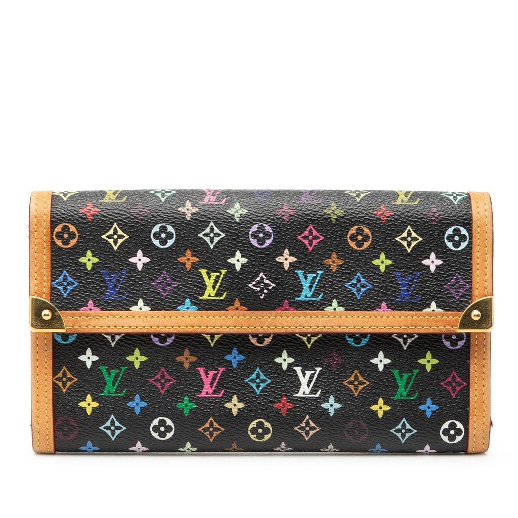 Louis Vuitton Monogram Multicolor Porte Tresor International Wallet