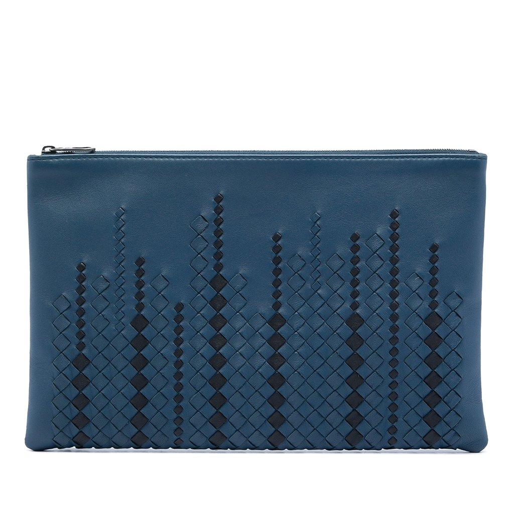 Bottega Veneta Bicolor Nappa Intrecciato Clutch