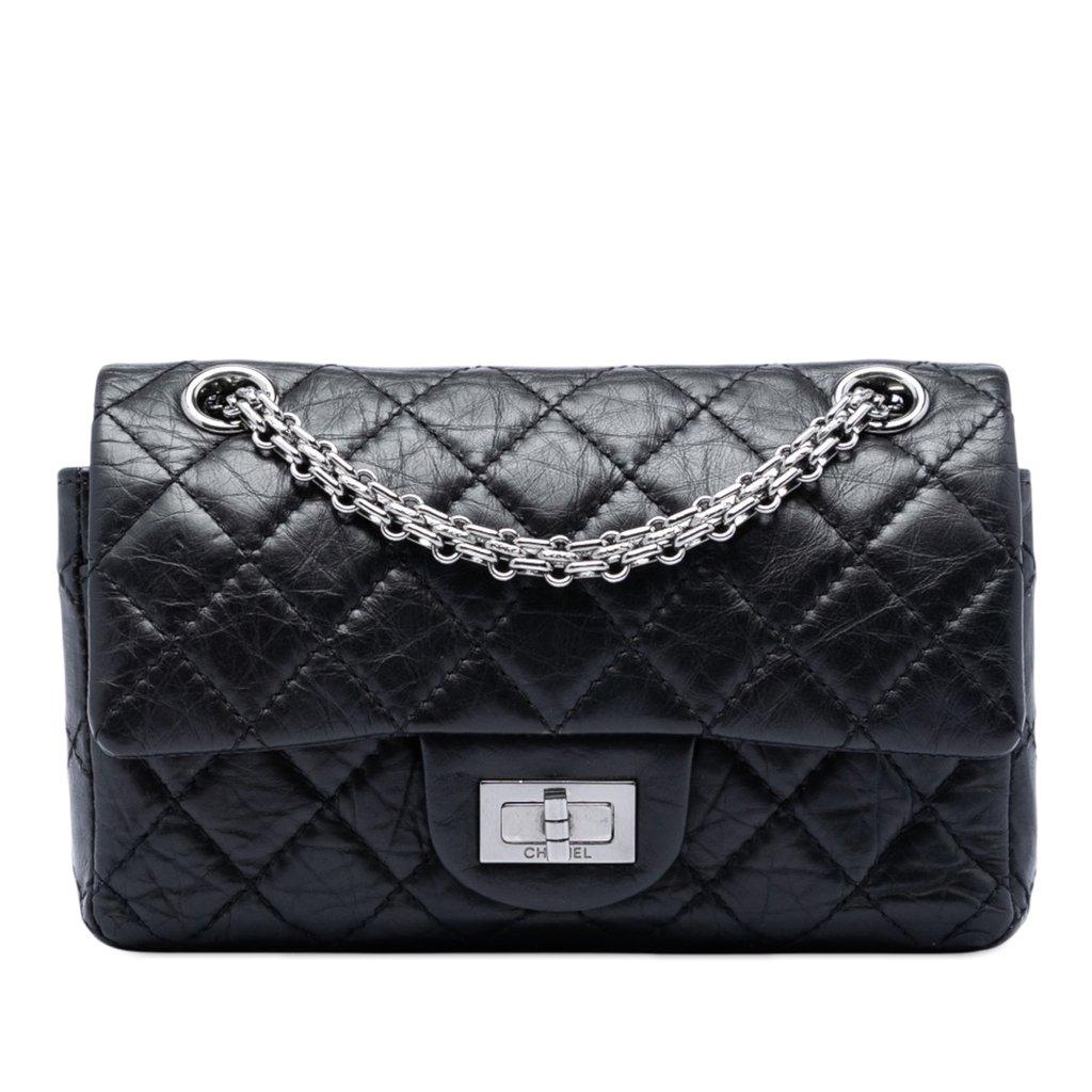 Chanel Quilted Aged Calfskin Reissue 2.55 Double Flap 224