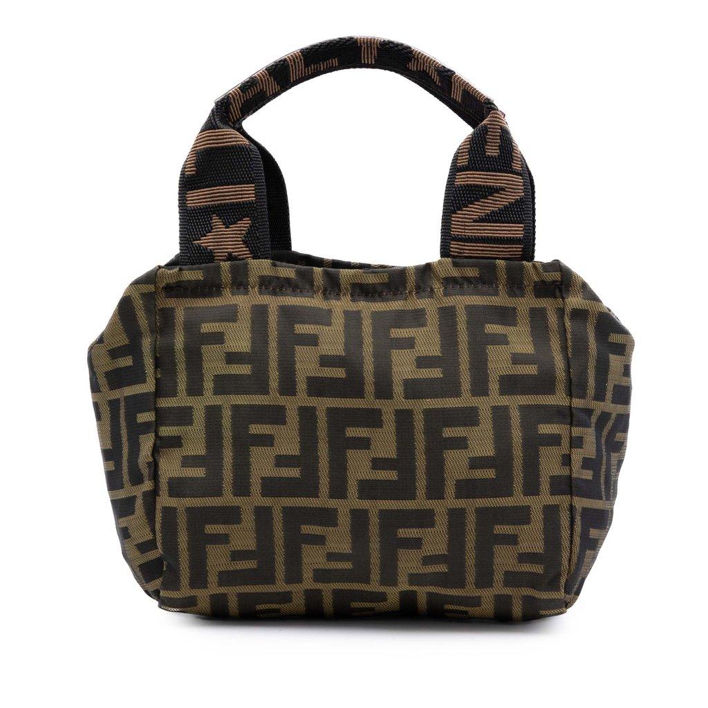 Fendi حقيبة يد صغيرة من قماش زوكا