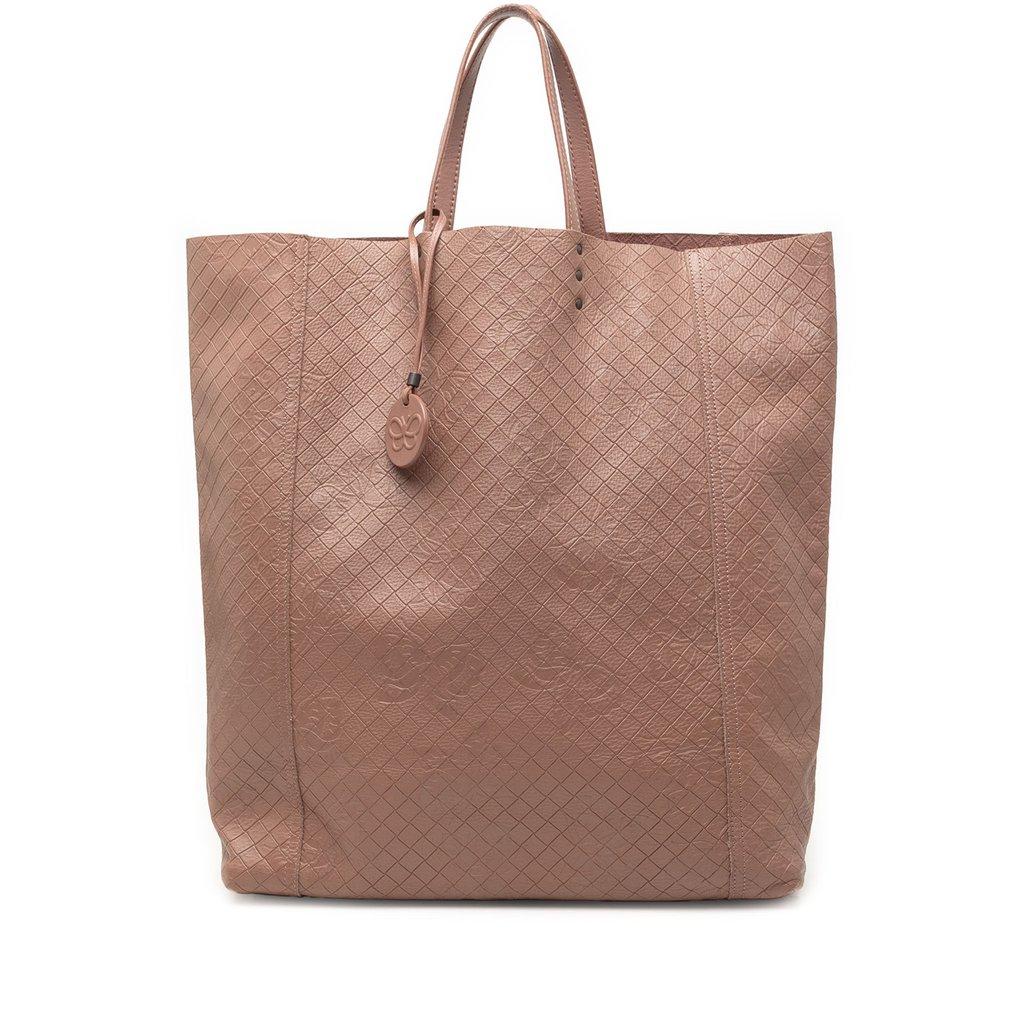 Bottega Veneta Leather Intrecciomirage Butterfly Tote