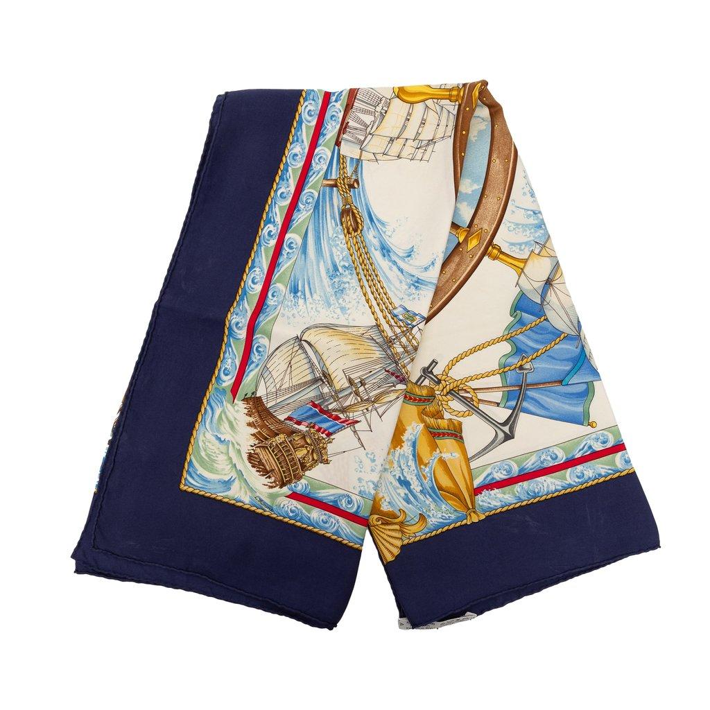 Hermès Vive le Vent Silk Scarf 90